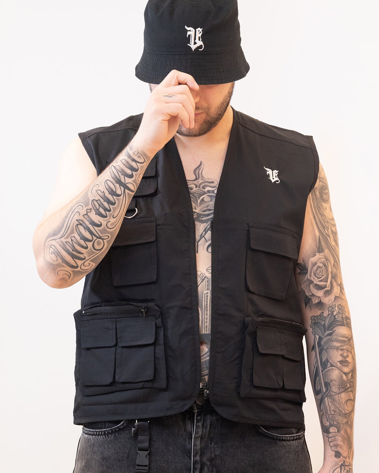 Army Vest Black