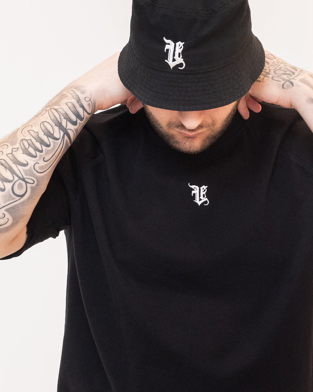 Mock Tee Black