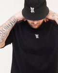 Mock Tee Black