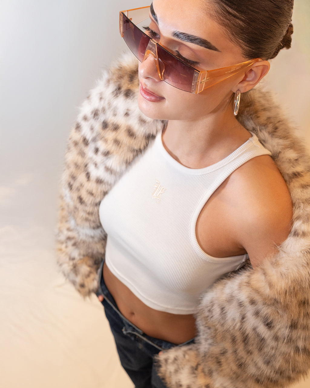 Era Crop Top Beige