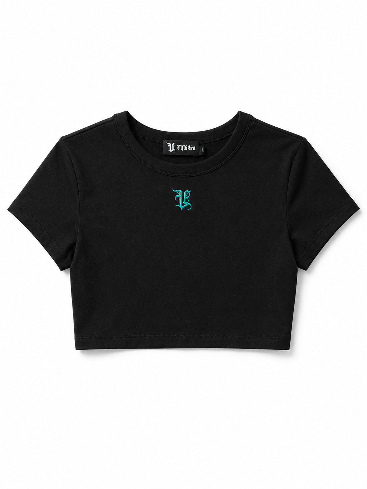 On Repeat Embroidered Crop Top