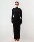 Signature Turtleneck Maxi Dress