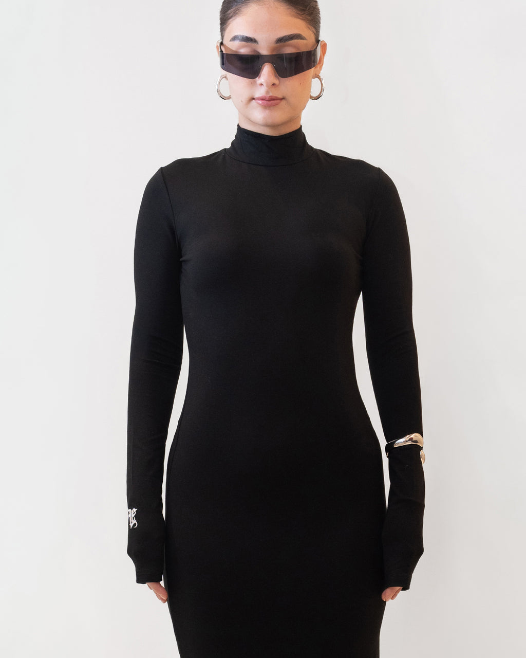 Signature Turtleneck Maxi Dress