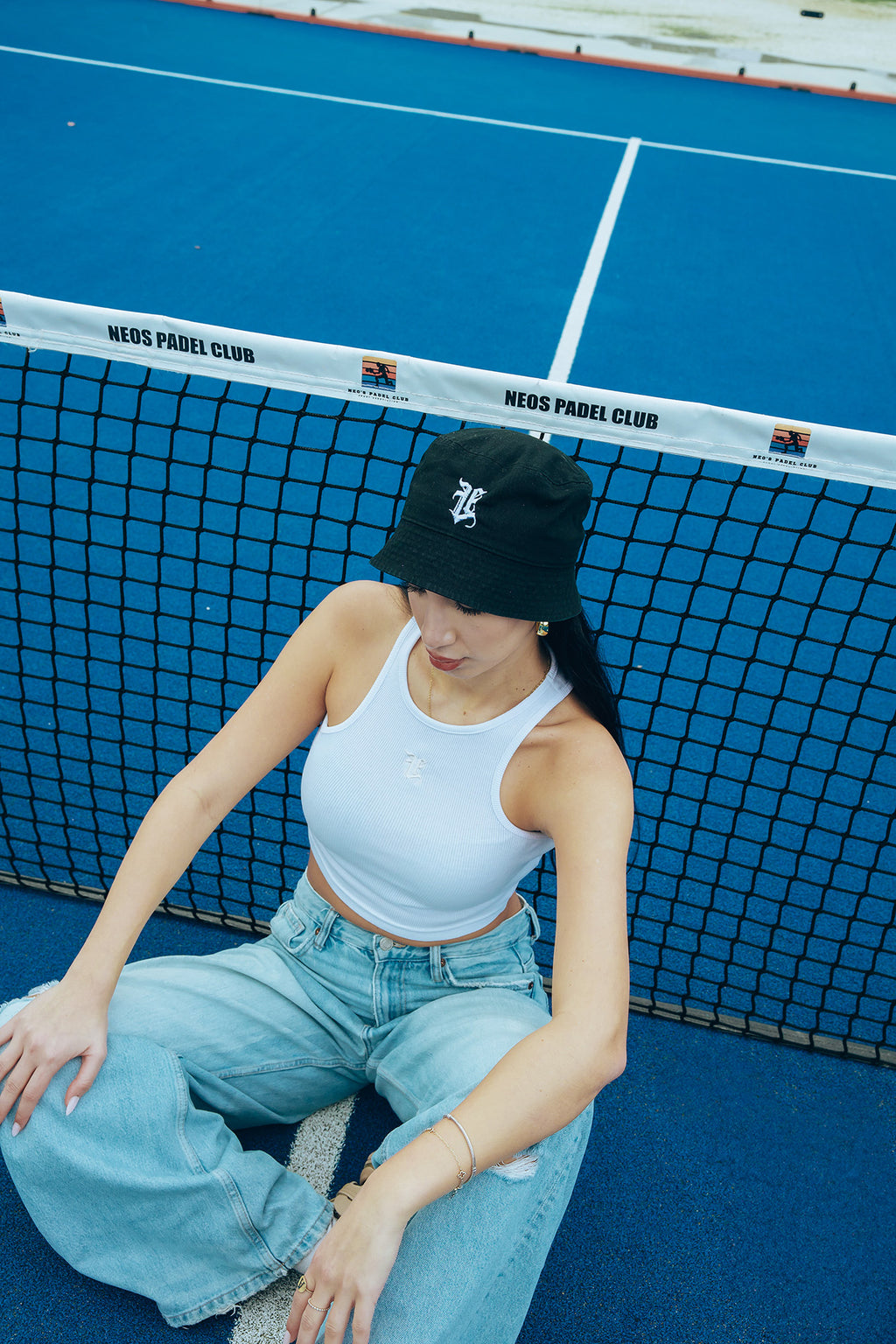 Era crop top white