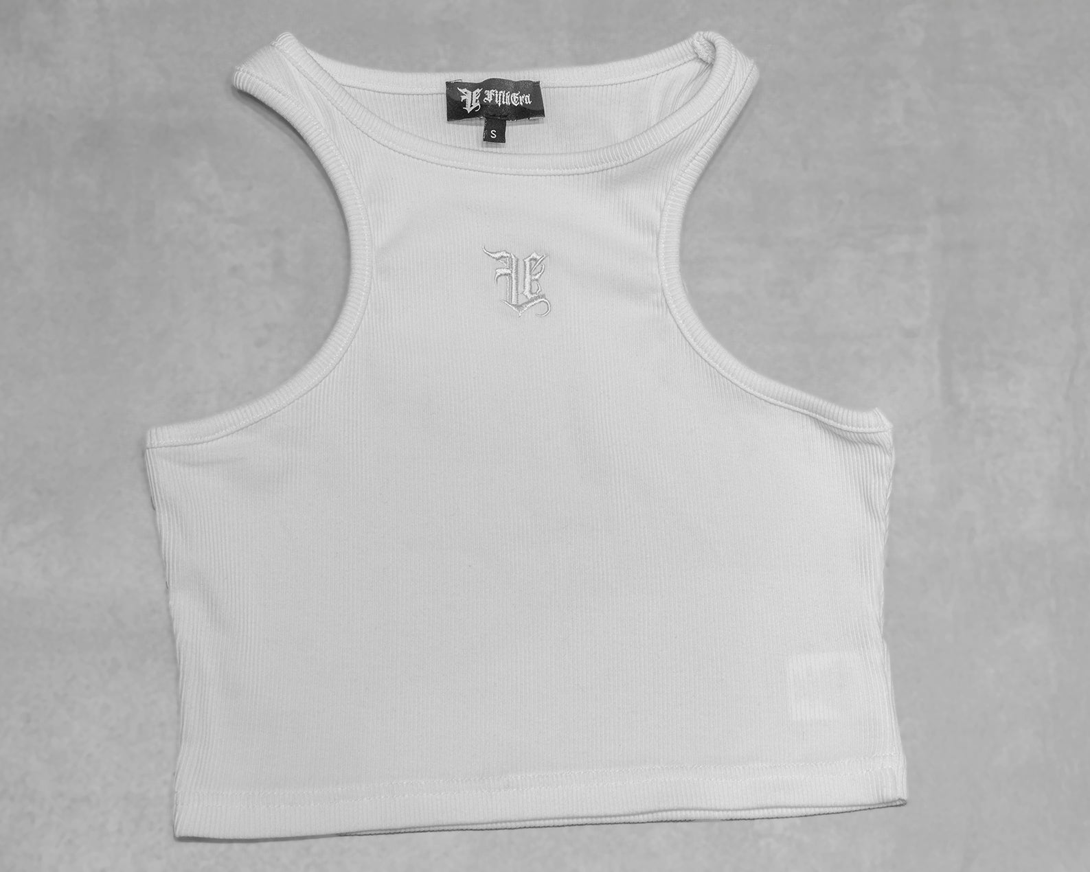 Era crop top white