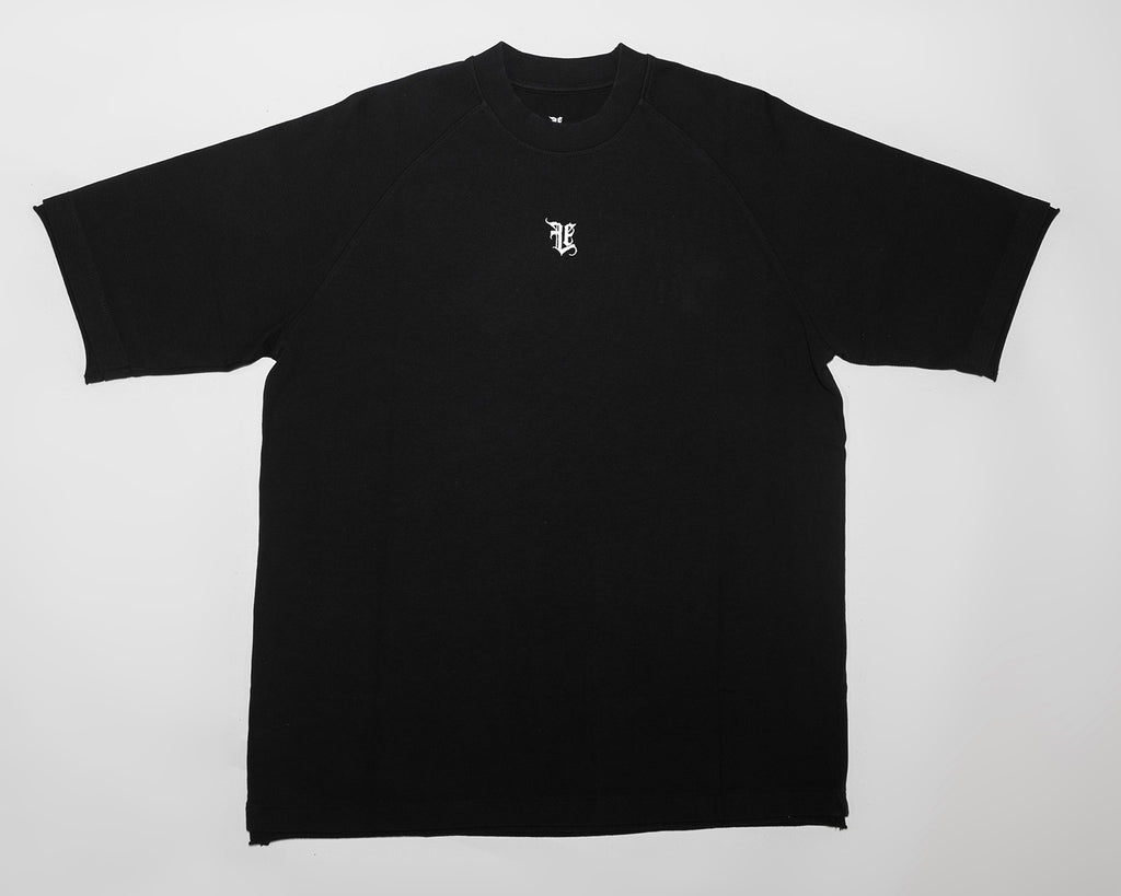 Mock Tee Black
